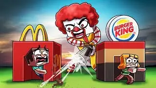 Minecraft | MCDONALD'S BASE CHALLNEGE! (Mcdonalds vs Burger King)