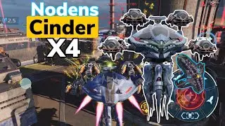 Nodens Cinder X4 | War Robots Gameplay