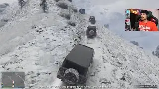 Off Roading In Snow ❄️ GTA ONLINE LIVE | THE COSMIC BOY