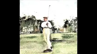 Professional Golfer Figure Painting in Watercolor - with Chris Petri