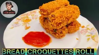 Bread Croquettes Roll l Freeze and Store  l By Kasim Kitchen l