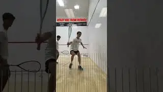 Volley Kill from Patty! #fitness #sports #squash