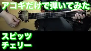 【TAB譜付】スピッツ - チェリー【アコギだけで弾いてみた】SG tab sound rec ギタリスト 鈴木悠介 すーさん ギター SMP