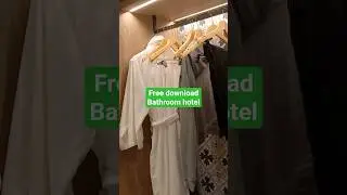 Hotel bathroom free download footage. Kamar mandi #hotel #traveling #room #roomtour