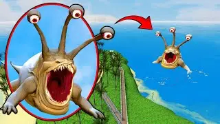 ДРОН ЗАХВАТЫВАЕТ HEAR ME OUT SEA MONSTER &mdash; Garry's Mod