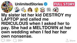 My sister let her kid DESTROY my LAPTOP and called me RIDICULOUS when I asked her to pay[FULL STORY]