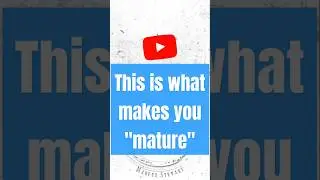 What age do you reach maturity? #podcast #maturity #growth #grownmen #grownwomen #age