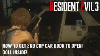 Resident Evil 3: Remake - Raccoon City Demo - SECRET! 2nd Cop Zombie Pops Out of Car/Includes Doll