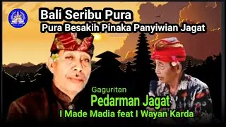 Gaguritan Pedarman Jagat. Pupuh Sinom Payangan & Siwagati & Durma. By I Made Madia &I Wayan Karda.