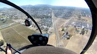 KSTS R22 Intro flight