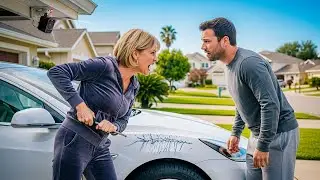 HOA Karen Complained About My Camera, It Caught Her Keying My Car And Now She's Paying For It