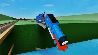 THOMAS AND FRIENDS Crashes Edward Plunge Water ERTL Collectible Railway Thomas the Train 2