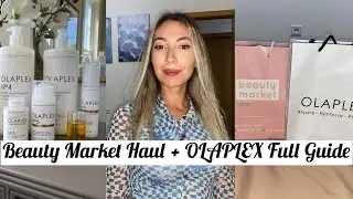 🛍️ Beauty Market Haul + OLAPLEX Full Guide | مشترياتي من موقع بيوتي ماركت و شرح منتجات ألابليكس