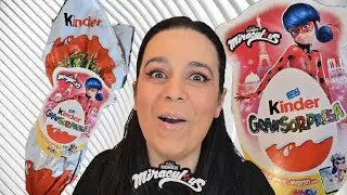 APRIAMO INSIEME L'UOVO DI PASQUA KINDER GRANSORPRESA 2025 🐞 Miraculous