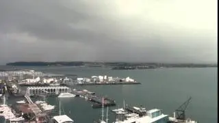 Cloud-to-Ground Lightning strike over Auckland, New Zealand
