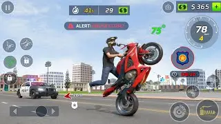 Moto Bike Stunt Wheelie Game HD Android Gameplay #androidgames #mobilegames 2025