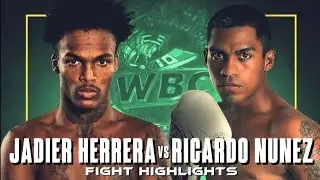 JADIER HERRERA VS RICARDO NUNEZ FIGHT HIGHLIGHTS
