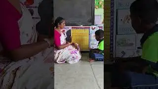 How to give Tamil reading practice #sheelateacher #remedialteaching #youtubeshorts #shortsfeed