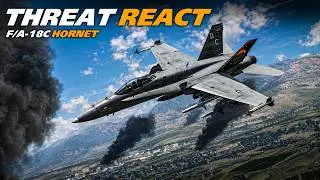 Threat React - F/A-18C Hornet Jack Of All Trades | Digital Combat Simulator | DCS |