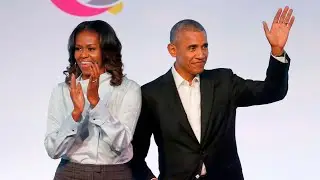 The Obamas announce podcast deal with Spotify
