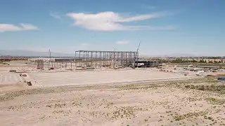 Drone Video of Raiders Practice Facility