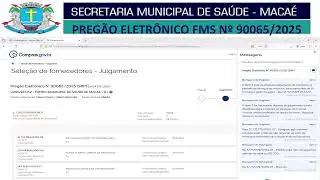 PREG&Atilde;O ELETR&Ocirc;NICO FMS N.&ordm; 90065/2025