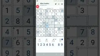 February 08 2021 | Daily Challenge | Killer Sudoku