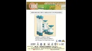 M.G Compact Rice Mill DD-6