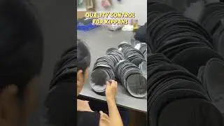kippah production Line #kippah #kippa  #kippot #yarmulka #dome #קיפה #Kipah #Kuper