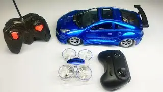 Remote Control Sports Car No1707 Rc Sports Jeep Car Unboxing Mini Drone Car Toys Four Axis Drone Car