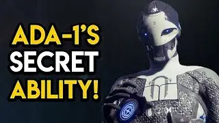 Destiny 2 - ADA'S SECRET ABILITY NO OTHER EXO HAS!