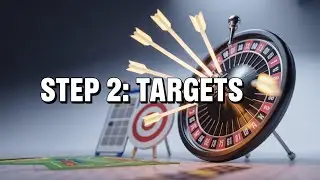 Roulette Basic Step 2: The Power of Targets 🎯 #Roulette #Casino