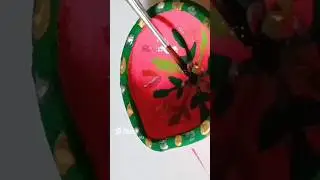 Painting a Diya 🪔| #craft #art #painting #aesthetic #ytshorts #shorts
