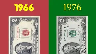 10 YEARS between $2 bills: 1966-1976