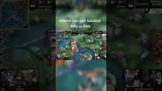 ALBERTTT SAVAGE PERTAMA DI M3 EPIC MOMENT #shorts #mobile #legends #rrq #m3 #mpl #savage