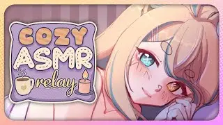 〖Cozy ASMR Relay〗Comfy triggers and positive affirmations〖Pekoe ❥ Boo〗