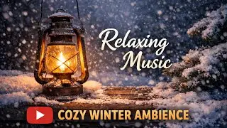 Lantern Glow in Falling Snow | Deep Relaxing Music for Mind & Soul