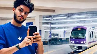 First Time Using Bangalore Metro? Watch This! 🚊🤓#metro #funny #shorts #banglore 