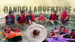 BEST DANDELI ADVENTURE‼️|First trip of 2024 | #kannadavlogger #dandeli #bestresorts