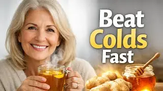 Ginger Tea with Honey to Relieve Cold Symptoms for Seniors: Natural Warm Relief