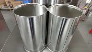 Semi automatic metal #canister seaming machine for #canning food,manual #tin cans closing machine