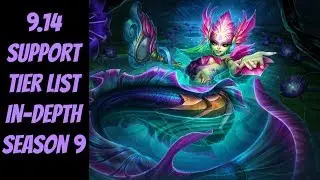 9.14 Support Tier List In-Depth -- Diamond Analysis -- League of Legends