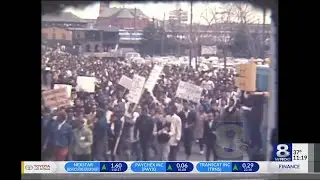 News 8 Archives: Thousands march in Rochester after Dr. Martin Luther King Junior's death