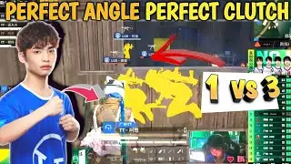 🔥TT Ajie 1vs3 With Perfect Angle in Pel 2024 &bull; #nvking #clutch #paraboy #pel2024 #pubgmobile #nova