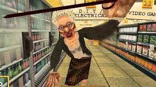 ミスをすると死ぬ！？「スーパーのバイト」ホラーゲームの殺人鬼店長が怖すぎる（絶叫多め）【Night of the Consumers】