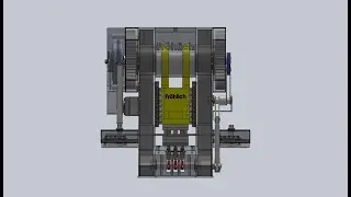 Fr&ouml;hlich 1000 Ton Hot Forging Mechanical Transfer Press