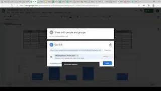 Share Settings for Google Docs/Sheets/Slides