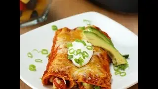 Western Breakfast Enchiladas
