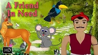 Forest Stories For Children - Animal Stories - A Friend In Need - Short Moral Stories For Kids