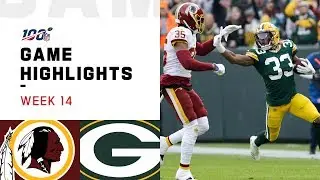 Redskins vs. Packers Week 14 Highlights | NFL 2019